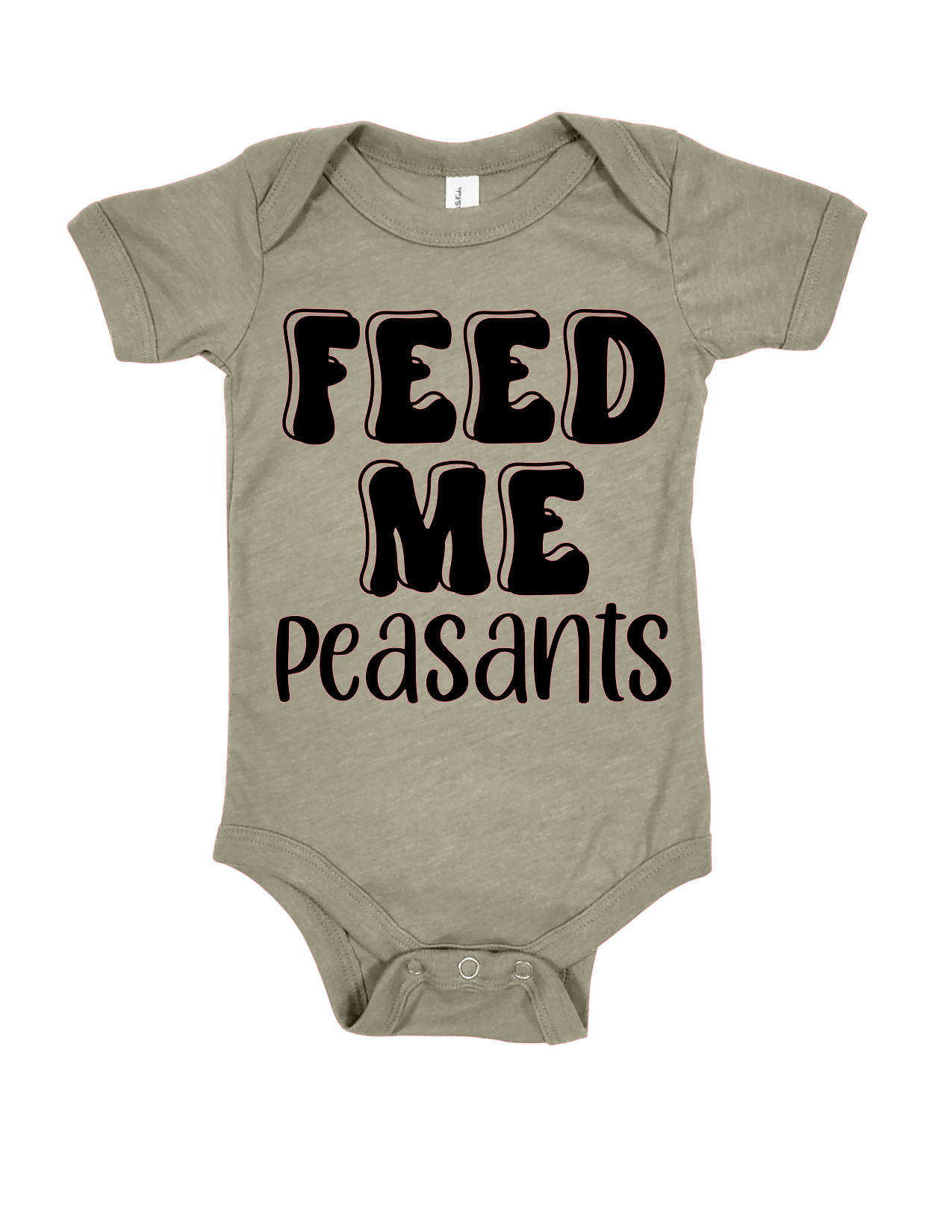 Funny baby onesie cotton polyester blend