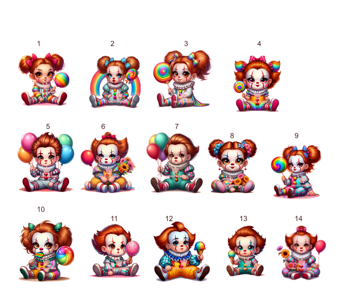 Mama Pennywise 20oz personized skinny tumbler