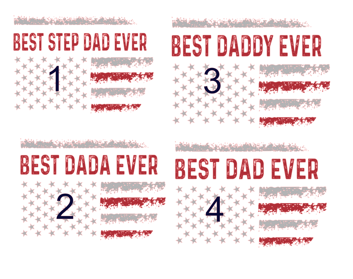 Personalized Best dad ever Dry Fit T-Shirt