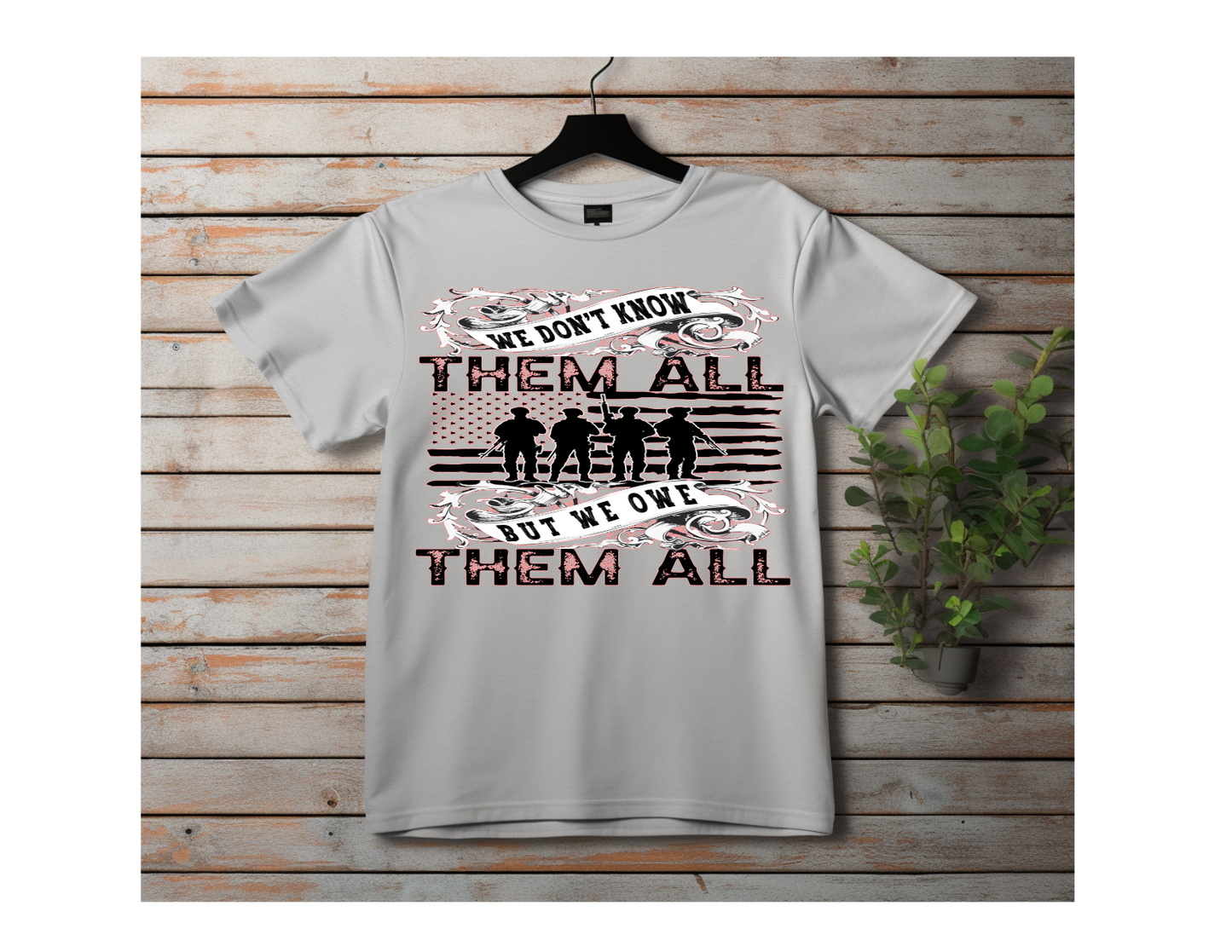 Red Friday we owe them all T-shirt