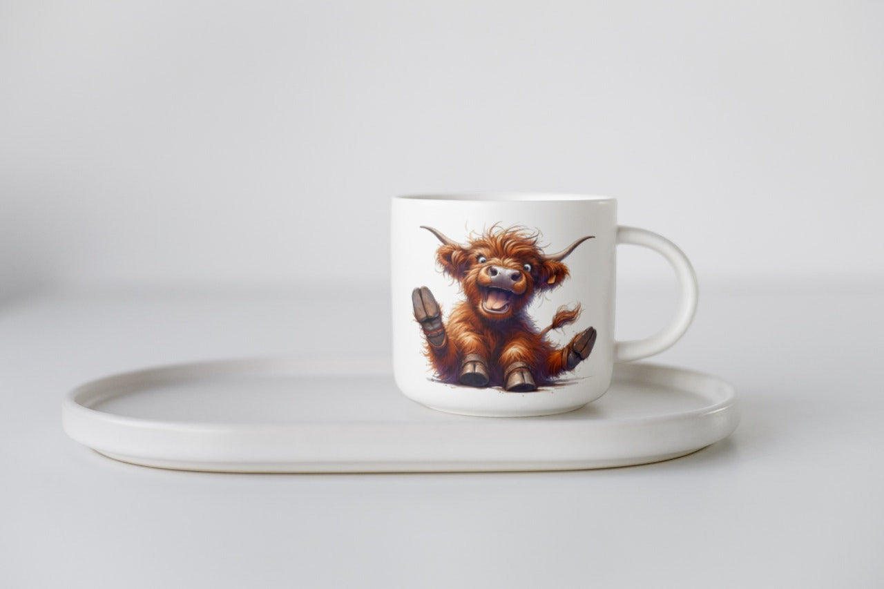 11 oz Coffee Mug funny Highland cows
