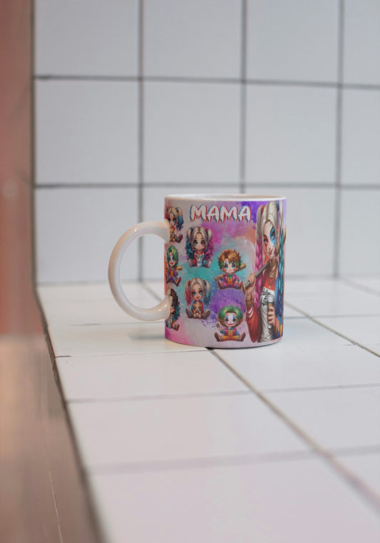 Personalized Harely Quinn and her Babys 11oz Mug