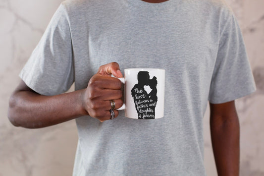 Daddy Daughter love coffee mug