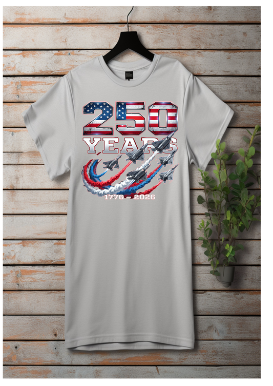 USA 250th Birthday Dry fit T-shirt