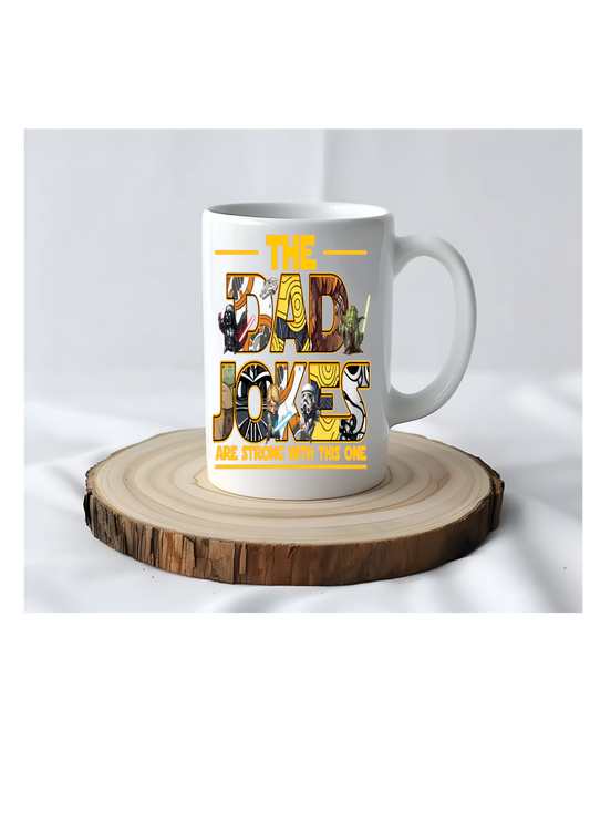 Dad Jokes Funny 15oz Coffee Mug
