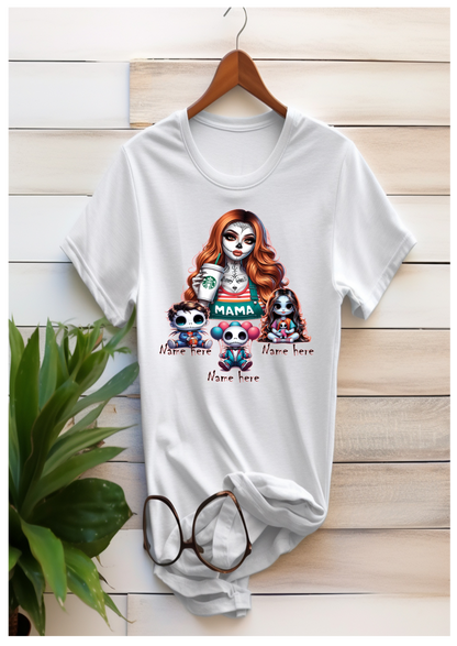 Periodized Day of the Dead Mama  dry fit T-shirt