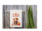 Great full Thanksgiving Highland Cow Dish Towel