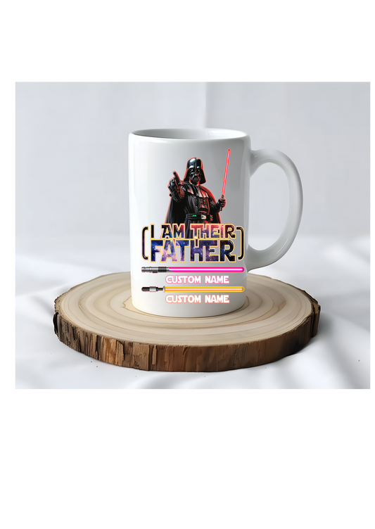 I am the father personalized 15oz Coffee Mug