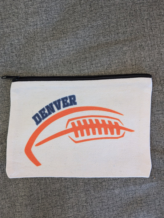 Game day 5.5x7 canvas pen bag