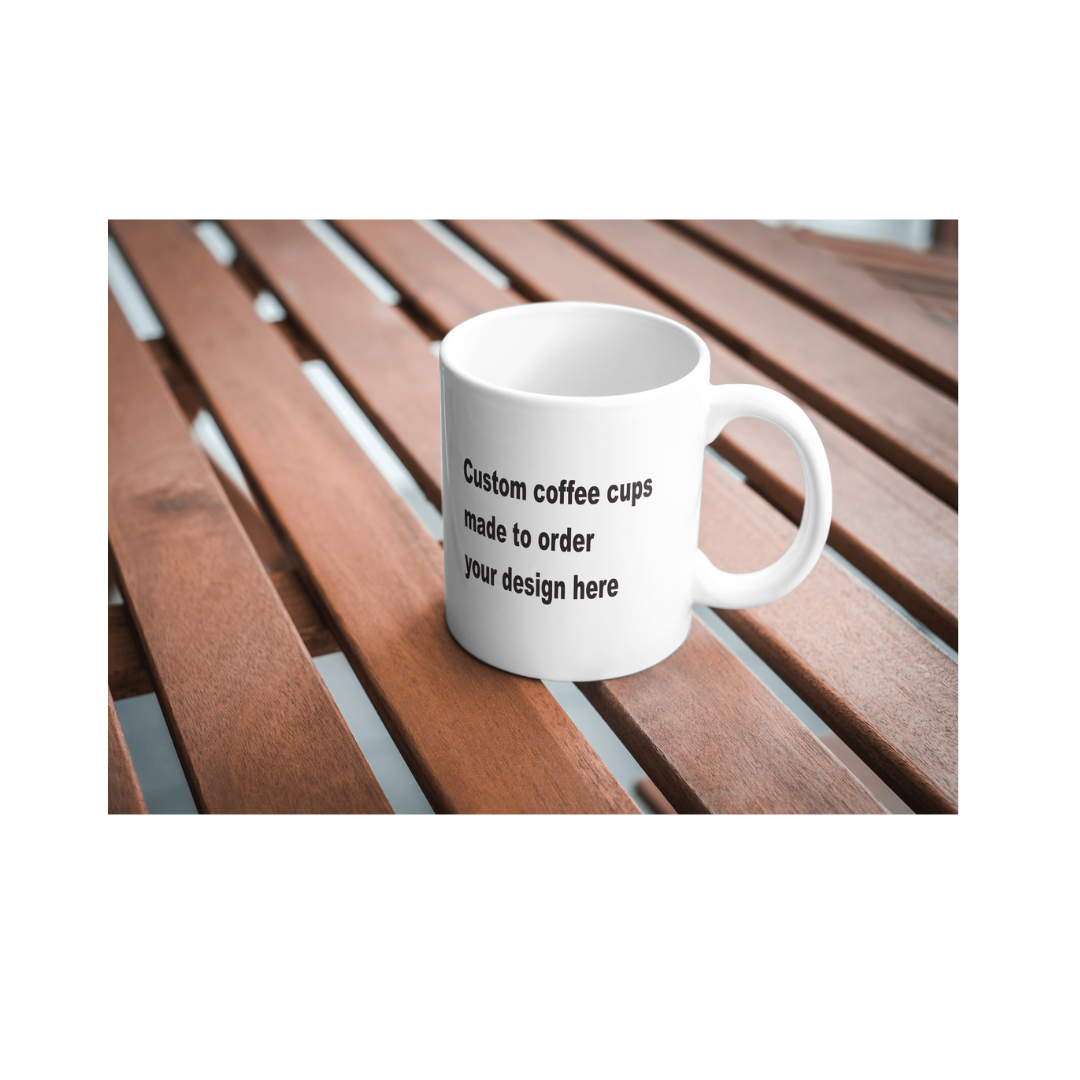 Custom coffee cup