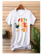 Hey Girl Hey Poly Cotten Blend T-Shirt