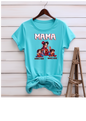 Personalized Superhero Mom Dry Fit T-Shirt
