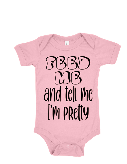 Funny baby onesie cotton polyester blend