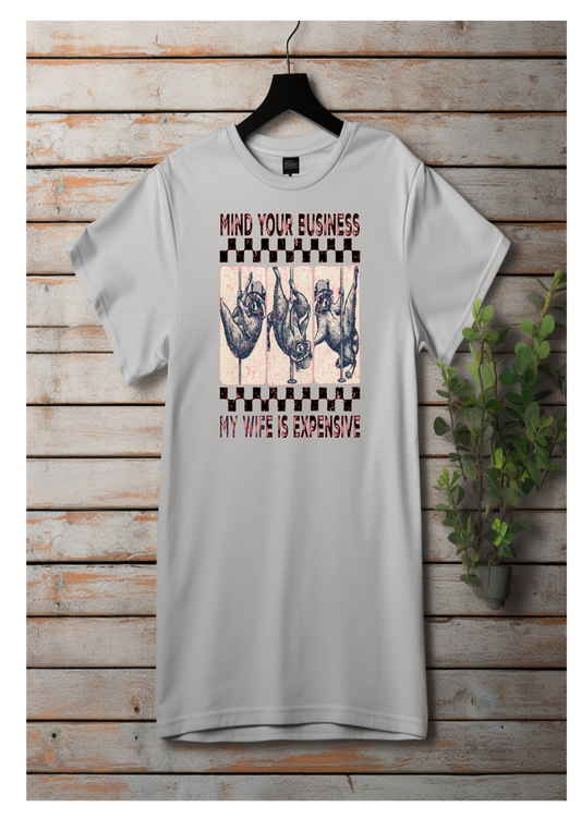 Mind your business pool dancing racoon Dry fit T-Shirt