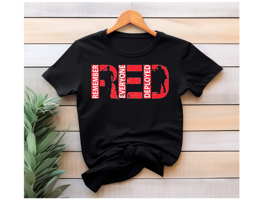 Remember Everyone Deployed (RED) T- Shirt