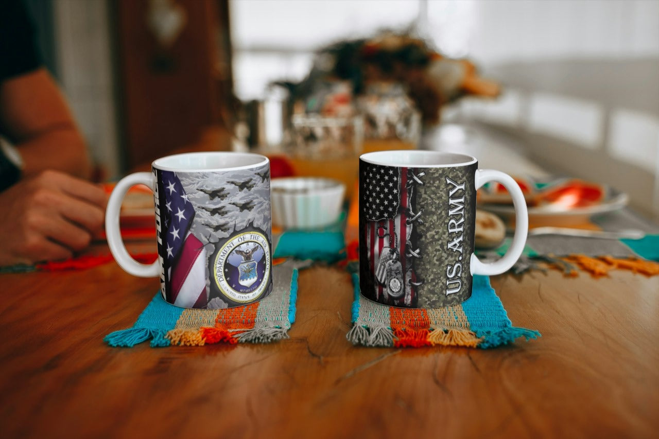 Military branches of Service Coffee or Teacup
