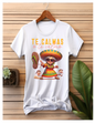 Funny grama with flip flop T-shirt cotton polyester blend