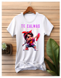 Funny Te calmas o te calmo Cotton ploy bend T Shirt