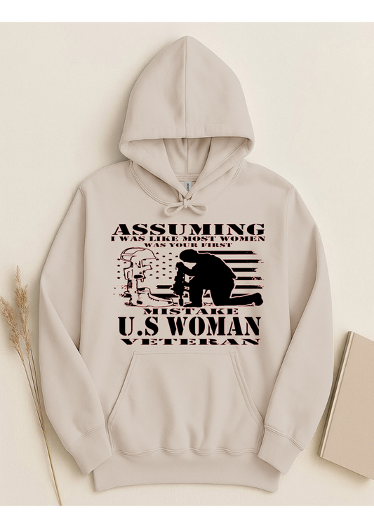 Female Veteran Hoodie